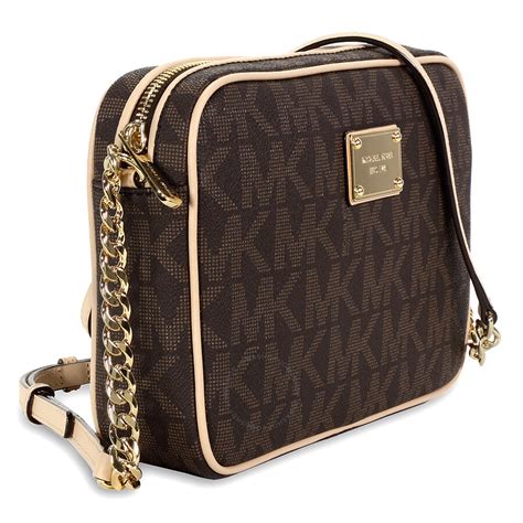 michael kors crossbody large|michael kors crossbody bag brown.